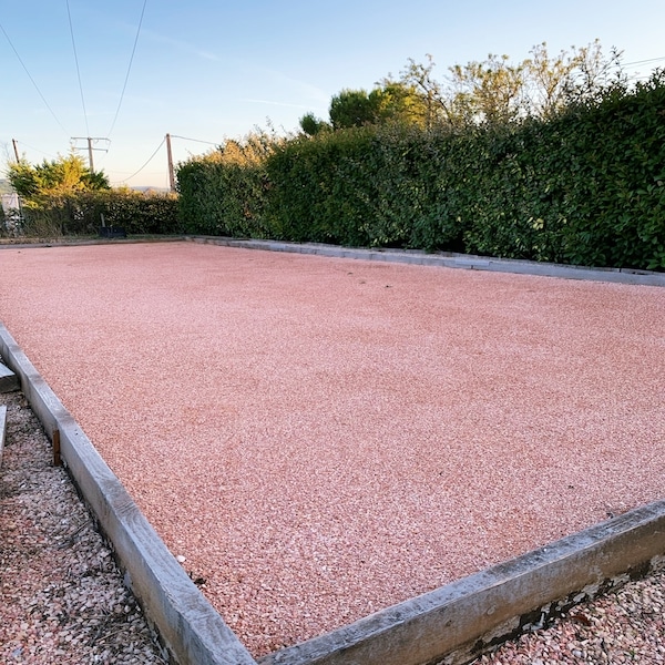 SCHISTE ROUGE POUR TERRAIN DE PETANQUE Laon et ses alentours