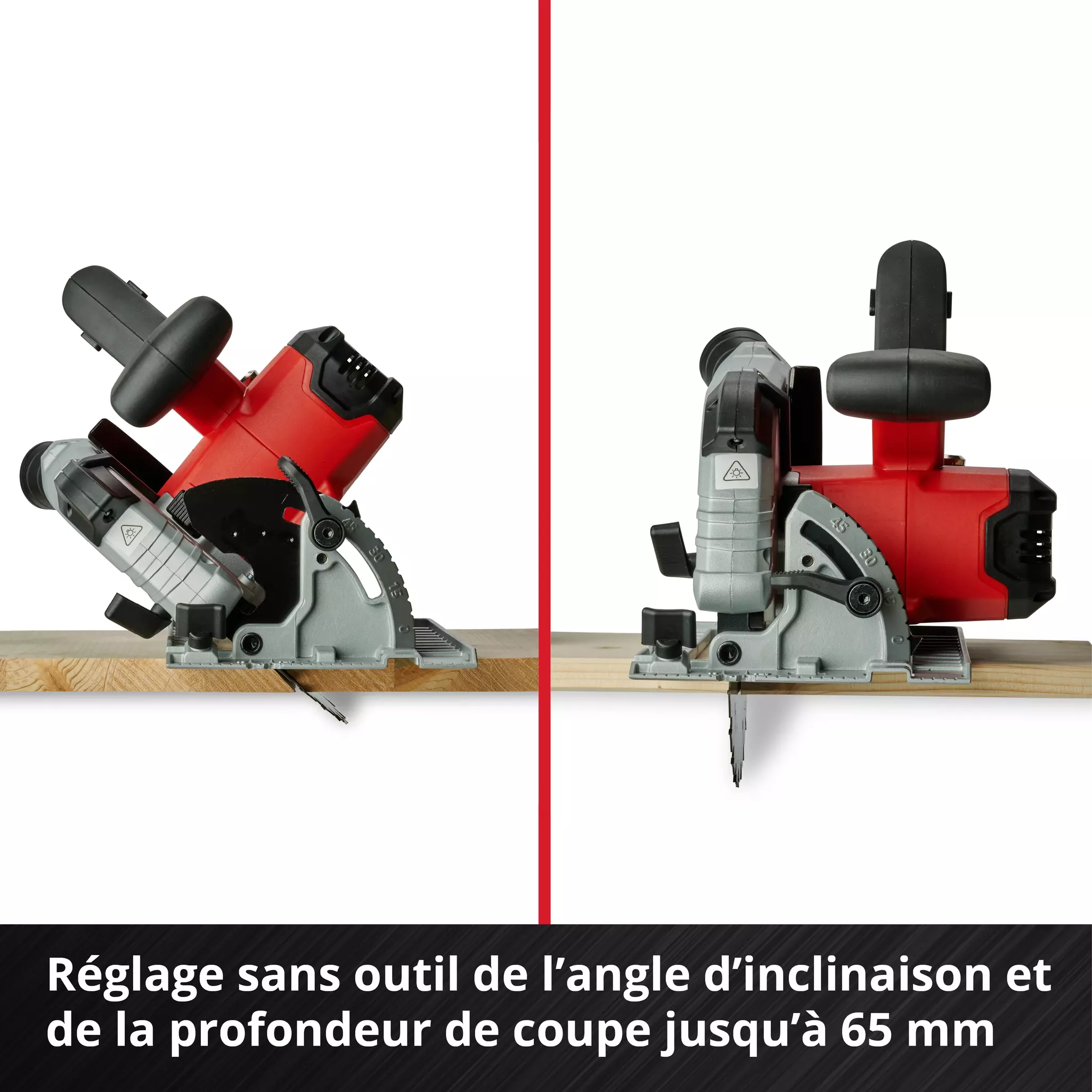 SCIE CIRCULAIRE PORTABLE TE-CS 18/190 Li BL SOLO Marle et ses alentours