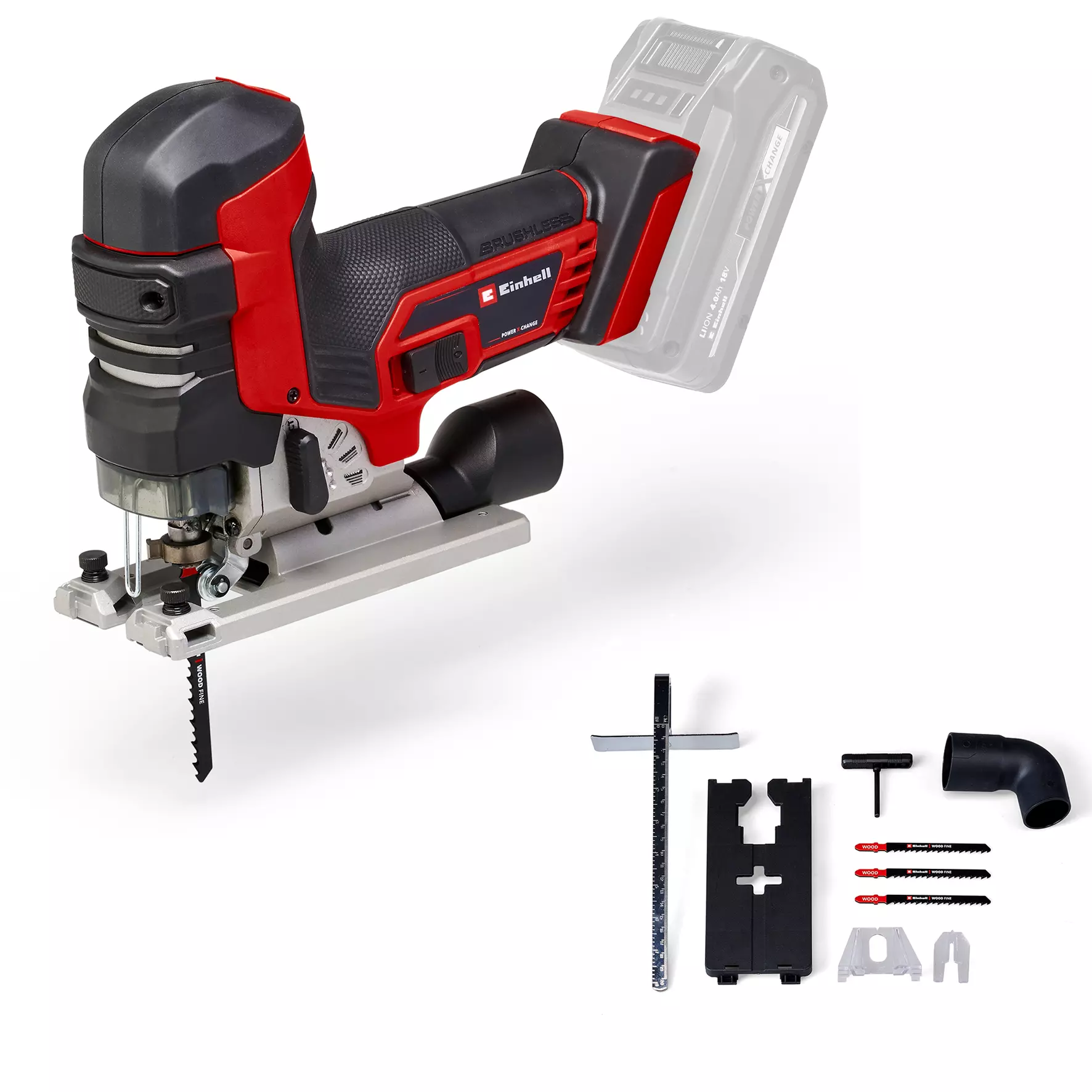 SCIE SAUTEUSE SANS FIL TP-JST 18/135 Li BL EINHELL Laon et ses alentours