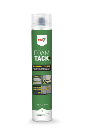 TEC7 FOAMTACK PRO MOUSSE DE COLLAGE 750ML Laon et ses alentours