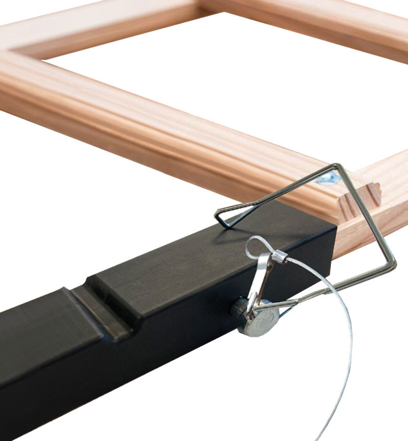 ECHELLE PLATE DE TOIT EN BOIS 2X2.50M HAILO Marle et ses alentours