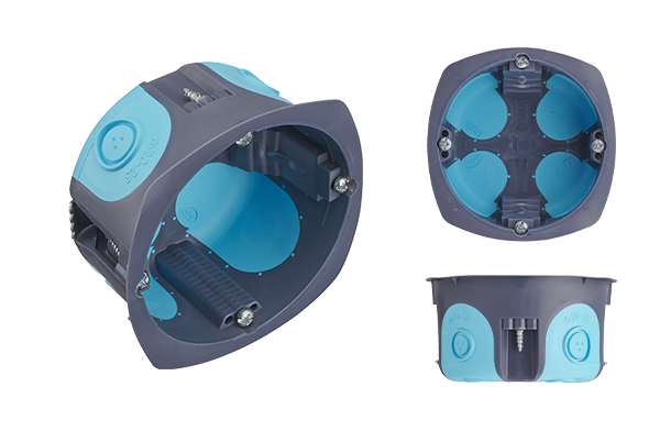 BOITE D'ENCASTREMENT STOPAIR 1 POSTE RT2020 GRIS BLEU DEBFLEX Laon et ses alentours