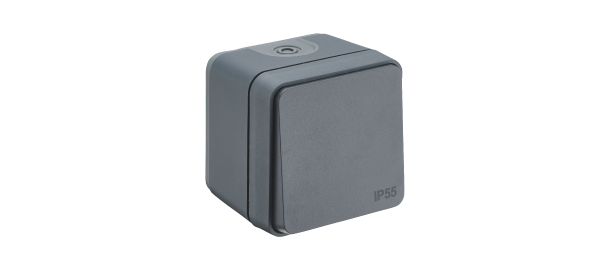 VA ET VIENT ANTHRACITE CYCLONE IP55  DEBFLEX Laon et ses alentours