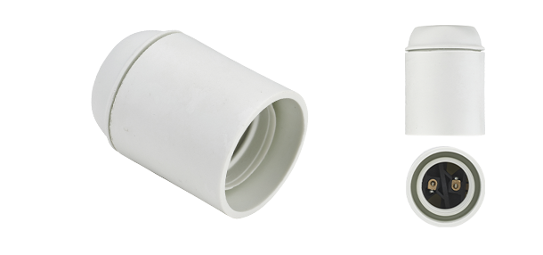 DOUILLE PLASTIQUE LISSE E27 BLANC Laon et ses alentours