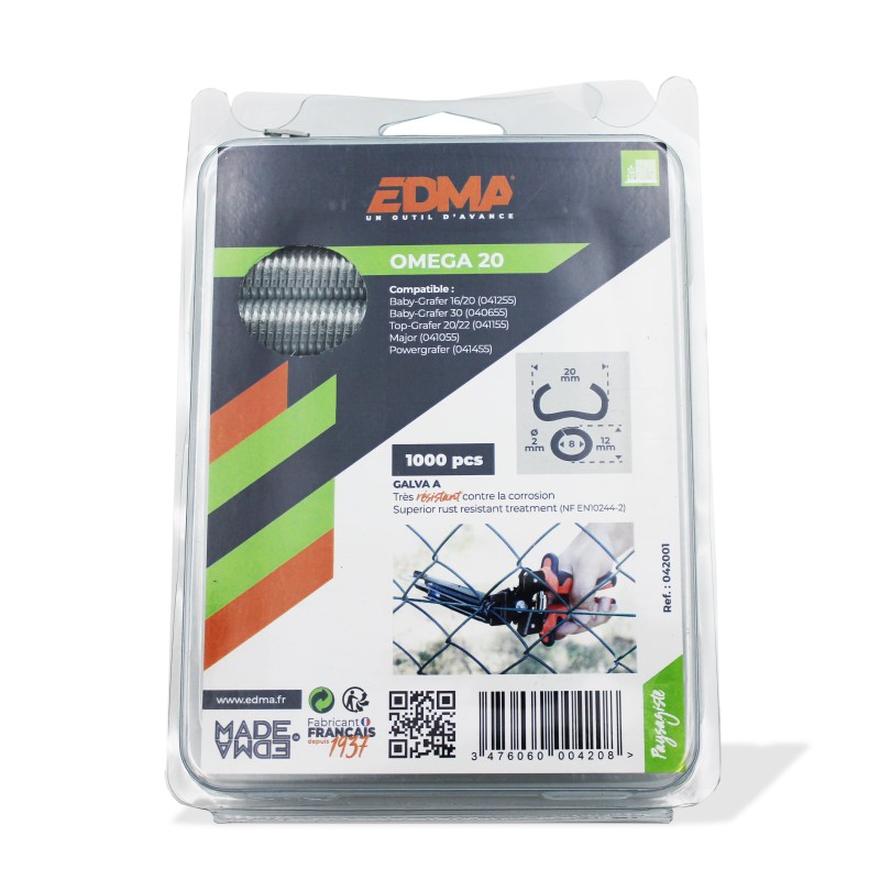 AGRAFES GALVANISEES POUR PINCE A GRILLAGE + CHARGEUR Laon et ses alentours